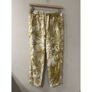 Anthropologie Pilcro Pants Linen Surf The Cottage. Size S